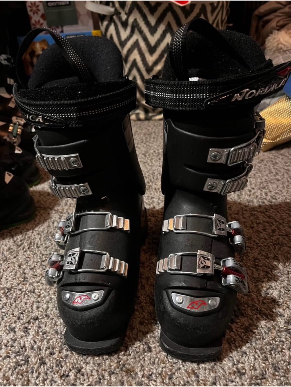 Nordica Dobermann Team Kids Ski Boots 20.5 (249mm) – Youth Race Boots